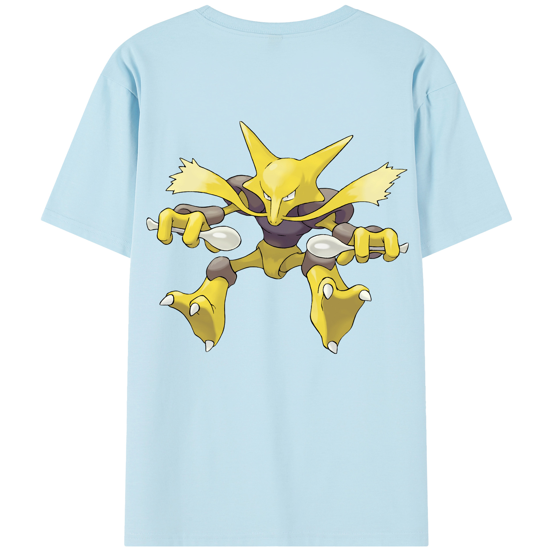 （画像用） ポケットモンスター Pokémon 綿100％半袖Tシャツ（背面プリント）